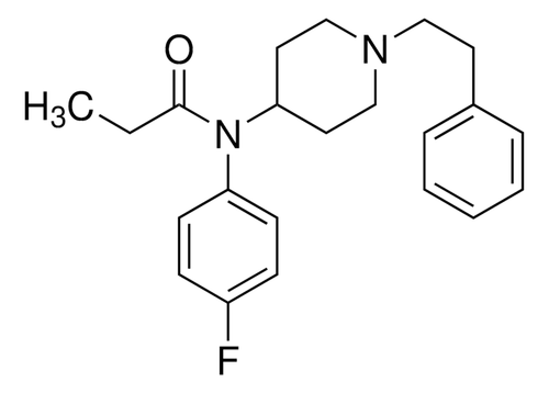 p-fluorofentanyl solution