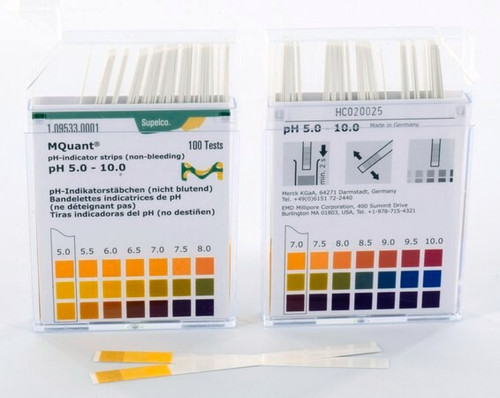 ph indicator strips non-bleeding neutral