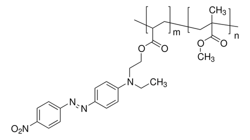 poly[(methyl methacrylate)-co-(disperse red 1 acrylate)] (c15-1306-030)