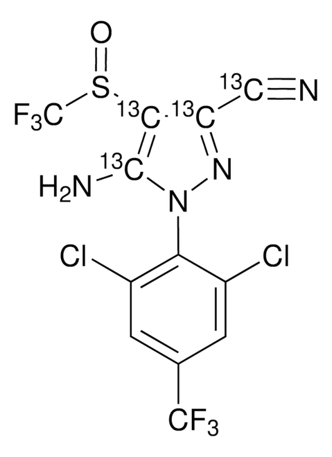 fipronil-(pyrazole-13c3, cyano-13c) (c15-1309-022)