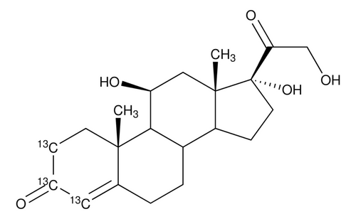 hydrocortisone-2,3,4-13c3 solution (c15-1309-205)