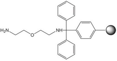 bis-(2-aminoethyl)-ether trityl resin (c15-1310-776)