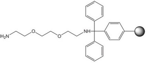 o-bis-(aminoethyl)ethylene glycol trityl (c15-1310-779)