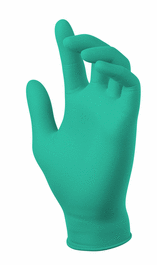 sw powerchem pc-95gr green 4.7 mil. neoprene exam gloves, xl