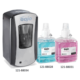 gojo touchless dispenser for ltx 1200 ml foam refills (sold separately)