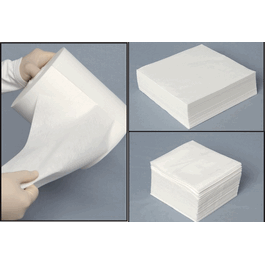 berkshire 9 x 9 in. pro-wipe ap non-woven polyester/rayon wipes, flat pack, 150 sheets/pack, 24 packs/case (c062b-000988)
