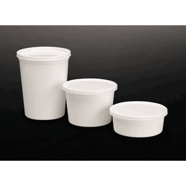 500 ml (17 oz) hdpe containers with snap cap