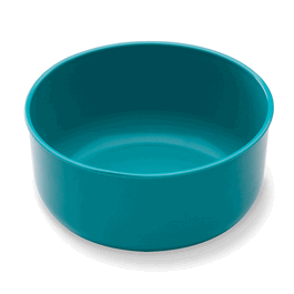 1-1/4 oz polypropylene sponge / utility bowl, blue, 6-3/8 x 3 in. (16.2 x 7.6 cm) (c062b-001416)