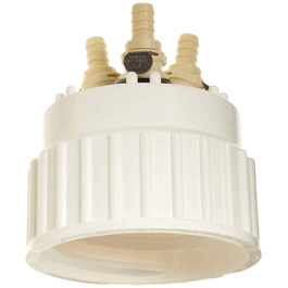 thermo scientific nalgene pp quick filling/venting closure, 2 port 83b closure, fits 1/4 in. tubing i.d.