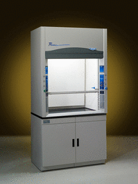 4 ft. protector premier laboratory hood with explosion-proof built-in blower, with 2 service fixtures, 230v, 60hz