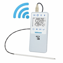 control company traceable(r) high-temperature wifi data logger thermometer with remote notification, 1 probe