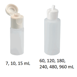 eps lotion bottles, 480 ml (16 oz)