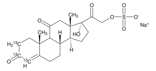 cortisone-2,3,4-13c3 21-sulfate sodium salt solution (c15-1311-523)