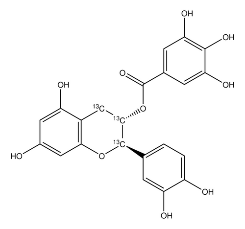 (+/-)-catechin-2,3,4-13c3 gallate (c15-1311-632)