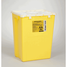 chemo waste container, 8 gal