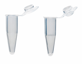 0.2ml individual pcr tube with frosted flat cap, clear (c062b-011421)