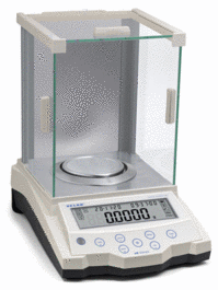 velab ve-210 analytical balance, 220 g/0.1 mg