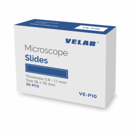 ve-p40 microscope slides, borosilicate glass, ground edges and double frosted