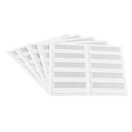 replacement inventory cards for 25-place standard microscope slide boxes