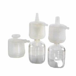acropak(tm) 20 filters with fluorodyne(r) ii membrane, with filling bell - 0.2um, gamma-irradiated