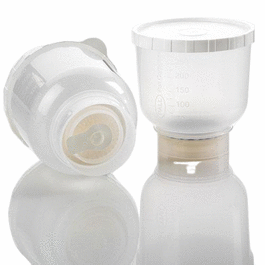 microfunnel(tm) filter funnel culture-in-place lid with base plug for 100ml, gamma-irradiated