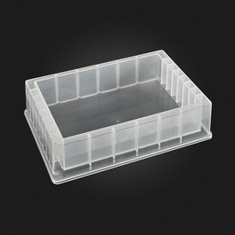 optiwell(tm) reservoir, 180ml, 12 channel, pp, 31.5mm height, 10 bags of 5 pieces