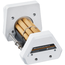 heidolph multi-channel pump head c12, accepts 12 cassettes small