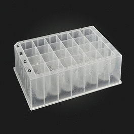 optiwell(tm) deep well plate, 96 round well, 2.0ml, 44.3mm height, u-bottom, for nunc, black alphanumeric printing, pp, 10 bags of 5 pieces