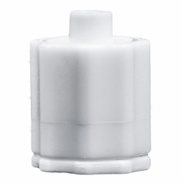 cole-parmer luer to plug fitting, straight adapter, medical nylon, cleanroom packed, luer lock plug nut assembly, yellow