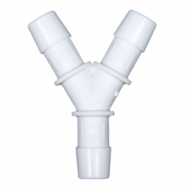 cole-parmer hose barb fitting, y union, medical nylon, cleanroom packed, 3/16 in. id