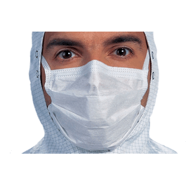 kimtech m3 sterile face mask with soft ties, 7 in. pleat style (c062b-019400)