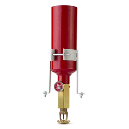 snuffer fire extinguisher, for 4-ft and 5-ft classmate hoods