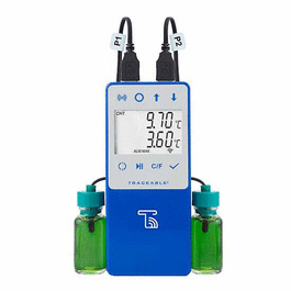 control company live wi-fi datalogging refrigerator/freezer thermometer with 1 bottle and 1 bullet probe