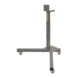caframo manual heavy duty stand with casters for model 1540 crossover, height: 39 to 57 in., carbon steel, coated