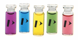perkinelmer 2 ml clear glass 11 mm crimp top vial with write-on patch