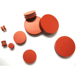 septa, 3-layer, 14.0 mm dia. (12/pk)
