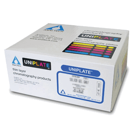 analtech brand silica gel ghlf tlc plates 250um 20x20cm