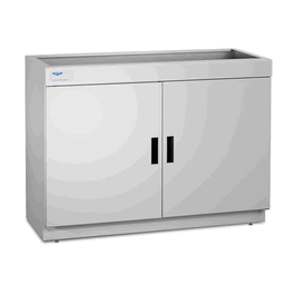 labconco protector 12 in. standard storage cabinet, single left hinge door, 35.5 to 36.75 in. height