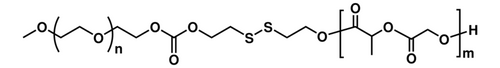 redox responsive poly(ethylene glycol)-block-poly(lactide-alt-glycolide) peg average mnã¡5 000 plga mnã¡15 000 (c15-1313-252)