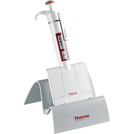 multichannel single pipette stand, holds 1 multichannel manual pipette