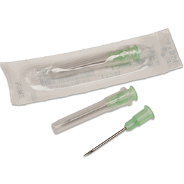 covidien monoject hypodermic needle with polypropylene hub, 18g x 1-1/2 in., regular bevel, sterile, softpack