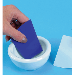 wedge mortar card blue