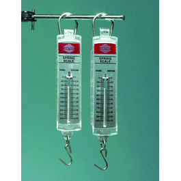 spring scale, 2000 g x 20n, 40g / 0.4n graduations