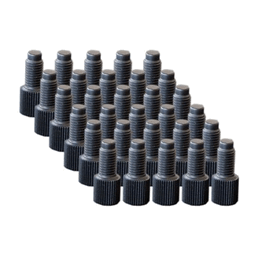 foxx life sciences ezwaste replacement fittings, 1/4-28 plugs, 6/pk