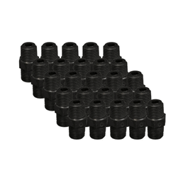 foxx life sciences ezwaste replacement fittings, 1/4 in. mnpt, straight, 10/pk