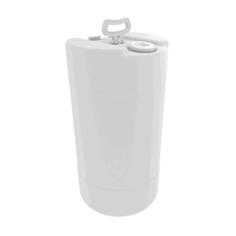 foxx life sciences ezwaste xl un/dot hdpe 60l container, boxed