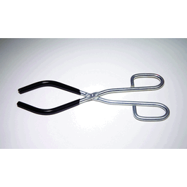 united scientific beaker tongs, zinc-plated steel with vinyl tips, 9.75 in.
