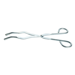 united scientific crucible tongs, oxidized steel, 9 in.