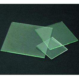 glass plates, 3 x 3 in.