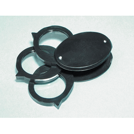 double folding magnifier, 10x